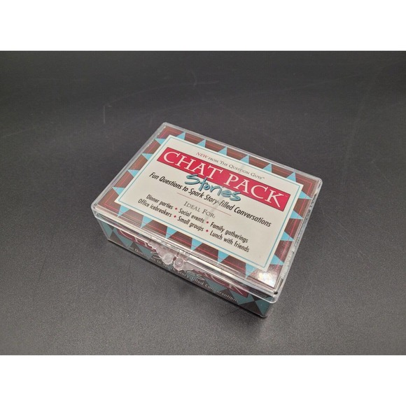 Chat Pack Stories Question Guys Family Parties Office Events Wedding Questmarc - Picture 1 of 9